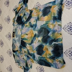 ANA Sheer Blouse Sz 2X